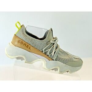 Sorel Kinetic Impact II Lace Women's Sz 9.5M Gray Athletic Sneakers Shoes